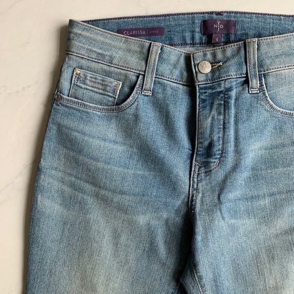 NYDJ Clarissa Stretch Skinny Ankle Jeans - Picture 4 of 6